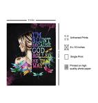 Dope Posters Wall Art & Decor - 8x10 Boho Wall Decor - Bohemian Wall Art - Hippie Room Decor - Trippy Decor - Smoking Marijuana Gifts for Women - Blunt Stoner Pothead Gifts - Cannabis Weed Picture