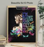 Dope Posters Wall Art & Decor - 8x10 Boho Wall Decor - Bohemian Wall Art - Hippie Room Decor - Trippy Decor - Smoking Marijuana Gifts for Women - Blunt Stoner Pothead Gifts - Cannabis Weed Picture