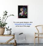 Dope Posters Wall Art & Decor - 8x10 Boho Wall Decor - Bohemian Wall Art - Hippie Room Decor - Trippy Decor - Smoking Marijuana Gifts for Women - Blunt Stoner Pothead Gifts - Cannabis Weed Picture
