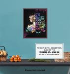 Dope Posters Wall Art & Decor - 8x10 Boho Wall Decor - Bohemian Wall Art - Hippie Room Decor - Trippy Decor - Smoking Marijuana Gifts for Women - Blunt Stoner Pothead Gifts - Cannabis Weed Picture