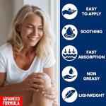 Neuropathy Cream - Maximum Strength - Arnica, MSM, Hemp Seed Oil, Ginkgo Biloba, Capsaicin - Non-Greasy with Cooling Effect - Value Pack - Natural Ingredients - Formulated in USA