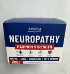 Neuropathy Cream - Maximum Strength - Arnica, MSM, Hemp Seed Oil, Ginkgo Biloba, Capsaicin - Non-Greasy with Cooling Effect - Value Pack - Natural Ingredients - Formulated in USA