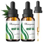 (2-Pack) Hemp Oil Drops High Potency - for Sleep,Pain,Anxiety Relax Maximum Strength Natural Hemp Oil - Organic Hemp Oils Extract Relief Good Mood