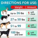 BARK&SPARK Calming Hemp Treats for Dogs - Made in USA with Hemp Oil - Anxiety Relief - Separation Aid - Stress Relief During Fireworks, Storms, Thunder - Aggressive Behavior, Barking - 120 Soft Chews