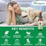 Organic Hemp Oil for Dogs & Cats - High Potency, Premium Formula for Anxiety Relief, Sеizures Arthritis Joint Pain Support Нiр Jоint Hеalth - Cаlming Trеats for Pets 2-Pack