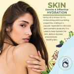 Zatural Hemp Body Butter 17,500mg Hemp per oz Organically Grown Raw Vegan Hemp and Cocoa Creamy Texture. (8oz)