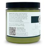 Zatural Hemp Body Butter 17,500mg Hemp per oz Organically Grown Raw Vegan Hemp and Cocoa Creamy Texture. (8oz)