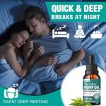 ziehooGe Hemp Oil Drops 3 Pack - Maximum Strength 100% Natural Hemp Oil Organic Supports Relaxation