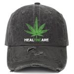 Plant Manager Marijuana Hat for Mens Classic Washed Distressed Baseball Cap