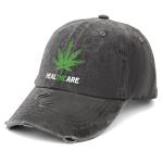 Plant Manager Marijuana Hat for Mens Classic Washed Distressed Baseball Cap
