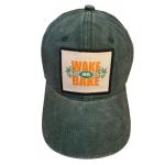 Popfizzy Wake and Bake Weed Hat for Men and Women, Smoking Weed Gifts for Men and Women, Funny Marijuana Hat, Pot Leaf Cap