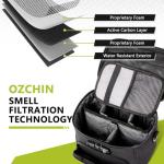 OZCHIN Smell Proof Bag with Combination Lock, Smell Proof Box Activated Carbon Fiber Smoking Accessories, Smell Proof Container, Great Gifts for Father’s Day, Premium Odor Proof Bag