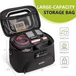 OZCHIN Smell Proof Bag with Combination Lock, Smell Proof Box Activated Carbon Fiber Smoking Accessories, Smell Proof Container, Great Gifts for Father’s Day, Premium Odor Proof Bag