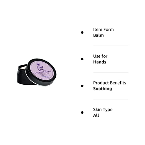 Intensive Hemp Cream with Lavender Essential Oils