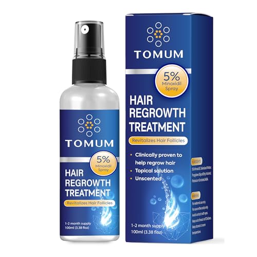 5% Minoxidil Hair Growth Spray for Stronger Hair