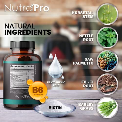 Men’s Hair Growth Supplements - Anti-Hair Loss Pills