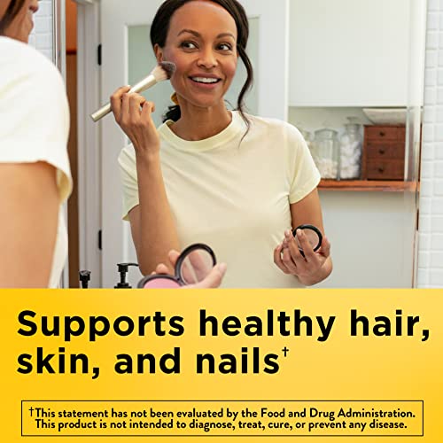 Nature Made Biotin for Healthy Hair, Skin, Nails