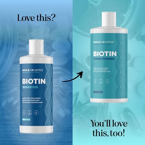 Biotin Volumizing Shampoo - Thickens Thinning Hair
