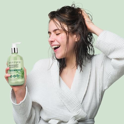 Rosemary Hair Growth Shampoo: Thickening and Regrowth Formula