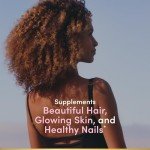 Nature's Bounty Advanced Hair, Skin & Nails, Argan-Infused Vitamin Supplement with Biotin and Hyaluronic Acid, 150 Rapid Release Softgels, 50 Total Servings