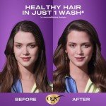 OGX Thick & Full + Biotin & Collagen Volumizing Conditioner, Nutrient-Infused Conditioner with Vitamin B7 Biotin Gives Hair Volume & Body for 72+ Hours, Sulfate-Free Surfactants, 13 fl. Oz
