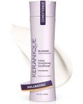 Keranique Volumizing Keratin Conditioner for Thinning Hair, Hair Regrowth | Keratin Amino Complex, Free of Sulfates, Dyes and Parabens, 8 Fl Oz