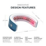 HairMax Laser Band 41 - (FDA Cleared) Hair Growth Device - Restores Natural Hair Cycle with Red Light Therapy