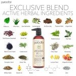 PURA D'OR Professional Grade Clinically Formulated Biotin Shampoo & Conditioner For Hair Thinning - 2X Concentrated DHT Blocker Thickening Products For Women & Men, Sulfate Free, 16oz x2