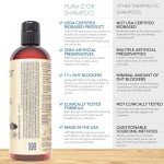 PURA D'OR Professional Grade Clinically Formulated Biotin Shampoo & Conditioner For Hair Thinning - 2X Concentrated DHT Blocker Thickening Products For Women & Men, Sulfate Free, 16oz x2