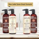 PURA D'OR Professional Grade Clinically Formulated Biotin Shampoo & Conditioner For Hair Thinning - 2X Concentrated DHT Blocker Thickening Products For Women & Men, Sulfate Free, 16oz x2