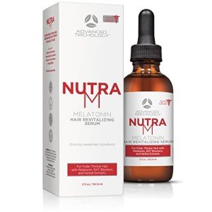 NutraM™ Hair Serum – Dermatologist Tested, Approved* by American Hair Loss Association | Scalp DHT Blocker for Thinning Hair Men and Women, Backed by 20 Years of Hair Regrowth Clinic Experience