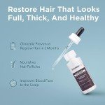 Shapiro MD Hair Growth Experts Minoxidil 5% Topical Solution for Mens Hair Growth, Serum Promotes Hair Regrowth by Reactivating Hair Follicles, 2 Month