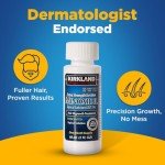 Minoxidil Liquid Extra Strength Hair Regrowth Treatment for Men, 5% Topical Solution, 6 Months Supply - Dropper Applicator and Bonus Free Instructional Guide Included