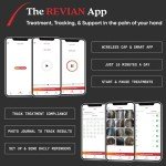 REVIAN Red Cap Hair Growth Device LED Wireless FDA Cleared Red Light Therapy for Hair Regrowth, Hair Loss Treatment for Men + Women, Thinning, Regrowth & Alopecia with Smartphone App
