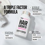 St. Tropica Tru Bloom Hair Growth Vitamins - 2 Month Supply. Clinically Proven for Fuller, Thicker Hair. Natural & Drug-Free. Ultimate Hair Vitamins for Proven Results