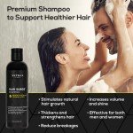 Ultrax Labs Hair Thickening Shampoo for Thinning Hair and Hair Loss - Hair Surge 8 oz for Women and Men
