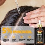 5% Minoxidil Hair Growth Serum Oil For Men and Women, Biotin Hair Serum, Safest Hair Regrowth Treatment, Prevent Scalp Hair Loss 60ml / 2.11 fl.oz