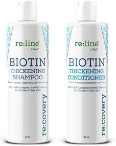 Biotin Shampoo and Conditioner for Hair Growth, Thinning Hair Treatment - NATURAL, Sulfate Free, for Men and Women (THICKENING SHAMPOO AND CONDITIONER)