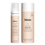 hims Thick Fix Set - Hair Thickening Shampoo & 5% Minoxidil Foam for Men's Hair Growth - Moisturizing, Color Safe - 2 Count