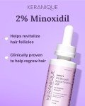 Keranique Hair Regrowth Treatment Dropper – 2% Minoxidil, 2 Fl Oz 30 Day Supply – Regrow Thicker-Looking Hair, Helps Revitalize Hair Follicles