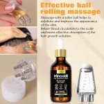 5% Minoxidil Hair Growth Oil for Men & Women Kit - Extra Strength Regrowth Serum, Topical Hair Loss Treatment Serum, Thicker, Healthier Hair & Beard Growth Kit, 2.11 fl.oz