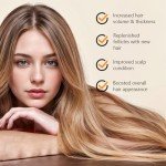 5% Minoxidil Hair Growth Oil for Men & Women Kit - Extra Strength Regrowth Serum, Topical Hair Loss Treatment Serum, Thicker, Healthier Hair & Beard Growth Kit, 2.11 fl.oz