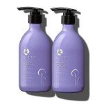 Luseta Biotin Shampoo and Conditioner for Hair - Thickening Shampoo for Thinning Hair - Infused with Argan Oil to Repair Damaged Dry Hair - Sulfate Free Paraben Free-2 x 16.9 fl oz