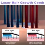 Laser Hair Growth Comb - Laser Therapy Hair Growth Comb, Laser Therapy for Hair Growth Device, Laser Therapy Device Emits Laser Light and Promote Hair Growth