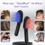 Laser Hair Growth Comb - Laser Therapy Hair Growth Comb, Laser Therapy for Hair Growth Device, Laser Therapy Device Emits Laser Light and Promote Hair Growth
