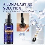 5% Minoxidil Hair Growth for Men and Women: 2-Pack Extra Strength Minoxidil Hair Loss Treatment Serum with Rosemary for Faster Stronger Thicker Hair Growth - 60ML Each