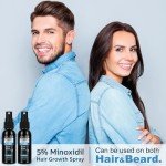 5% Minoxidil Spray for Men and Women, Minoxidil for Women Hair Growth, Minoxidil for Men Hair Growth Spray 2PCS.