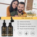 5% Minoxidil Hair Growth for Men and Women, Minoxidil Hair Growth Serum, Promotes Hair Growth, Strengthens Hair Follicles, Helps Prevent Hair Fall and Hair Loss