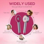 Laser Hair Growth Comb, Laser Comb Laser Hair Growth Device Electric Scalp Massager for Hair Growth,Stimulates Hair Growth Comb Brush Thinning Hair Treatment Laser Therapy Comb