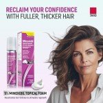 Taro Minoxidil Topical Aerosol Foam, 5%, Hair Regrowth Treatment for Women, 2.11 oz (2 Months Supply) Reactivates Hair Follicles to Stimulate Hair Regrowth